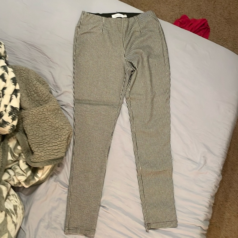 Calvin Kline, houndstooth pants!